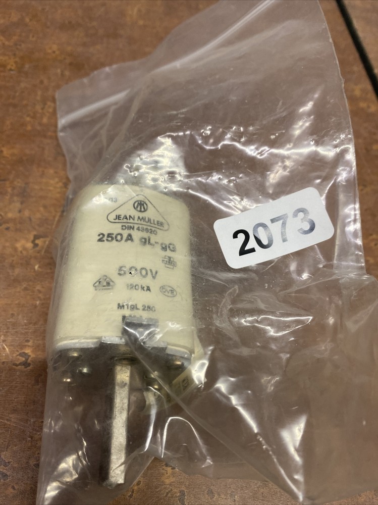 Jean Muller Din 43620 250A Nsnb - Fuse 250 Amps 500 Volts