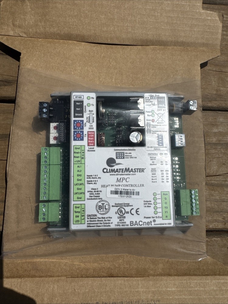 CLIMATEMASTER Heat Pump Controller MPC 17S0012N20