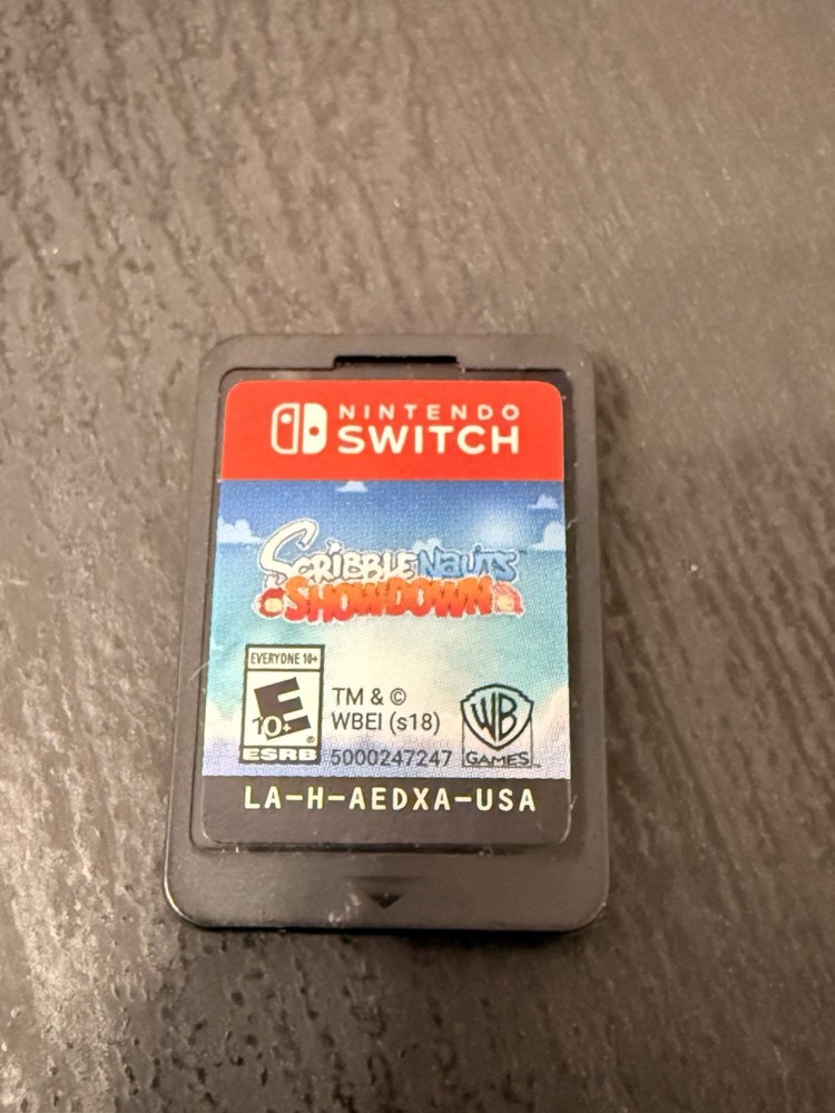 Scribblenauts Showdown Nintendo Switch Loose Game Cartridge