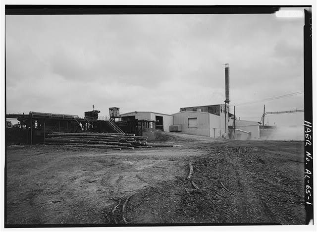 Olon Belcher Lumber Mill,Highway 25 South,Brent,Bibb County,Alabama,AL,HAER