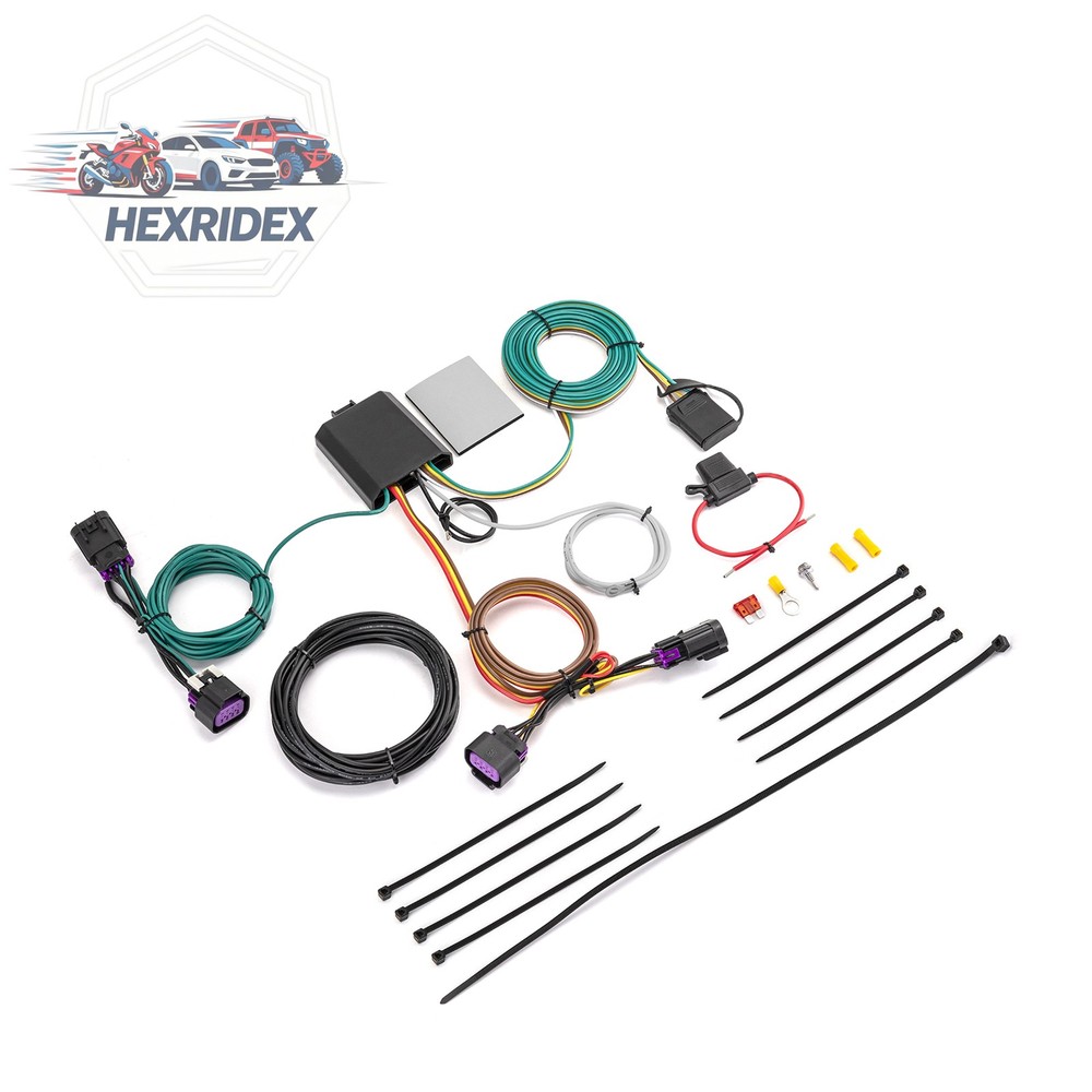 Trailer Wiring Harness 4-pin For Ram ProMaster 1500 2500 3500 2014-2024