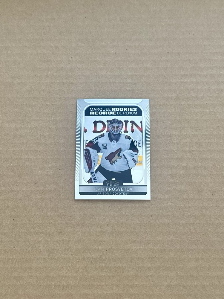 Ivan Prosvetov - 3 Card Lot (3 Rookies) - Arizona Coyotes/ Utah Mammoth
