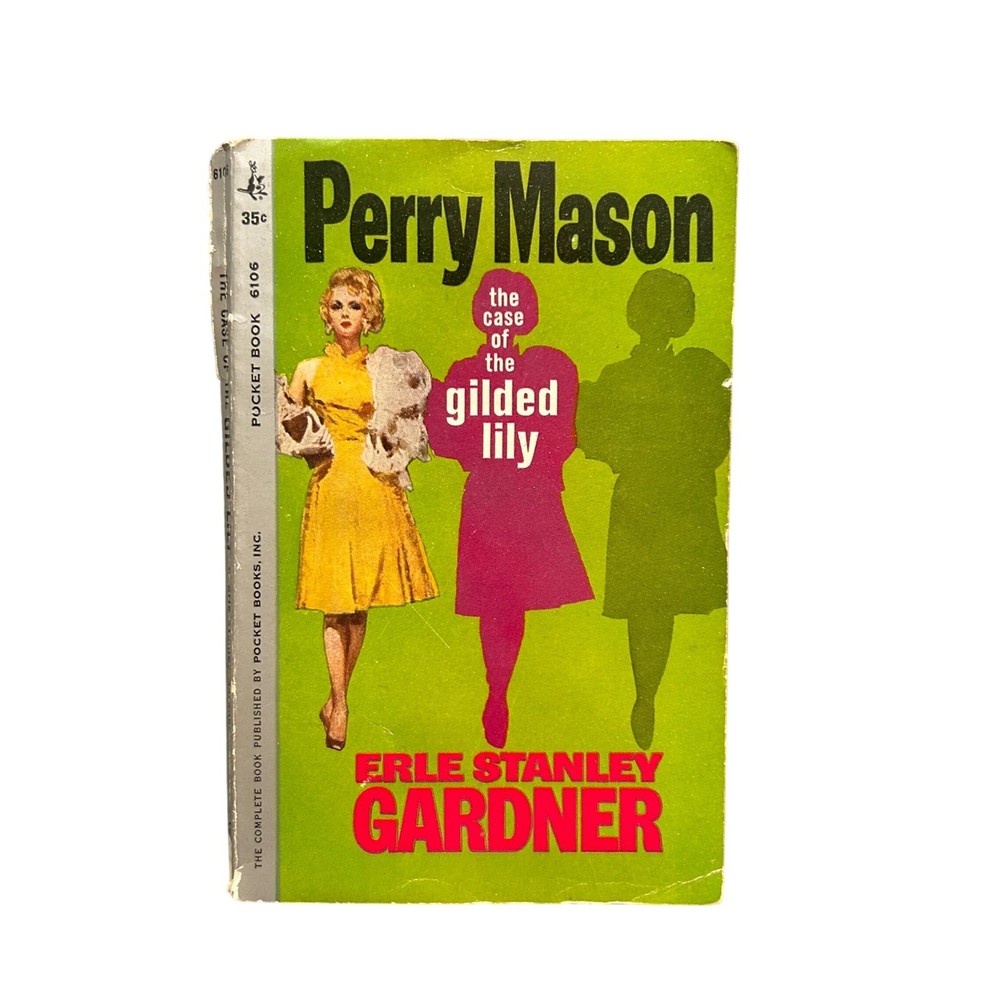 Pocket Books The Case of the Gilded Lily Erle Stanley Gardner 1961 Perry Mason