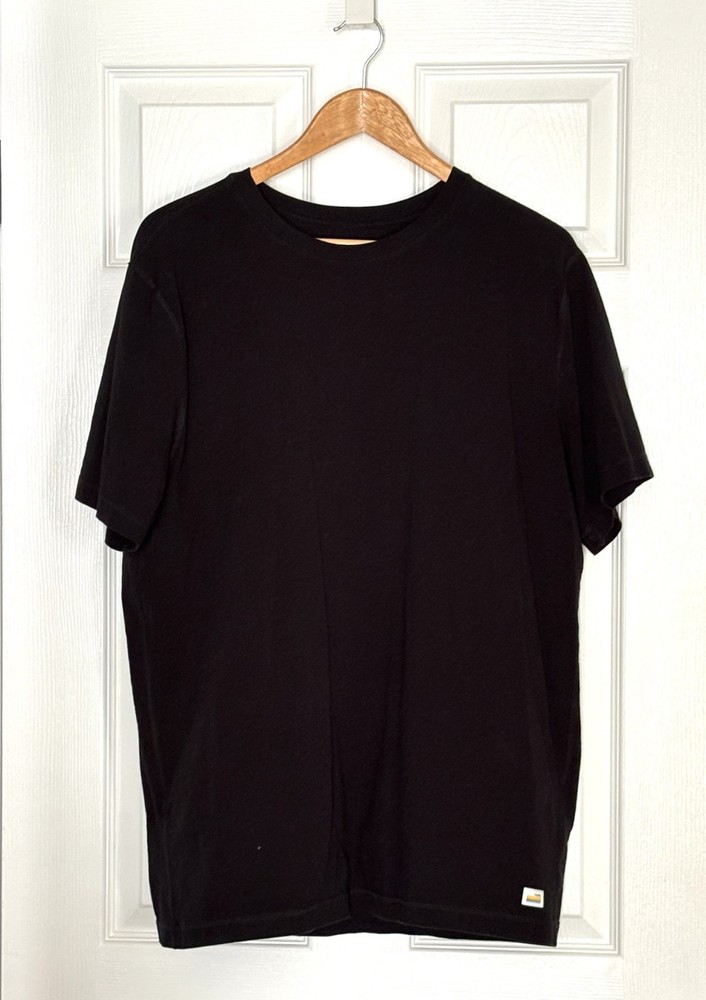 VUORI Short Sleeve T-Shirt Best for Mens Sz XL Black Tee Casual - No Size Tag