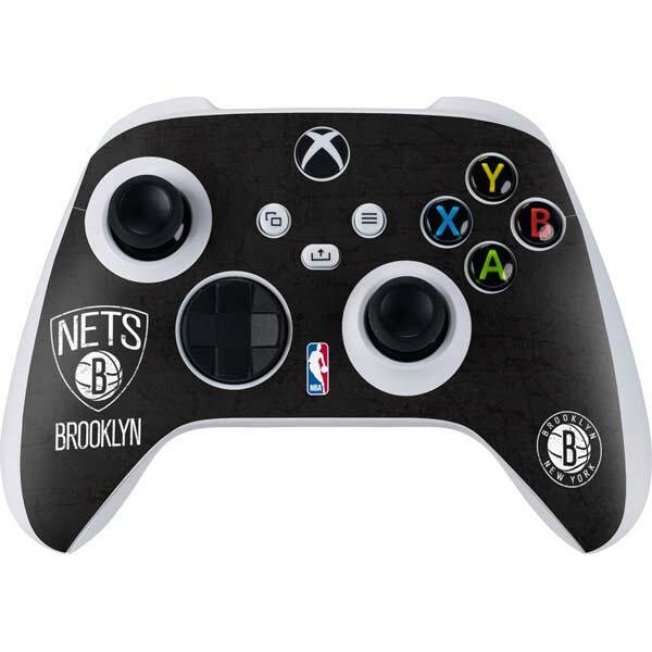 NBA Brooklyn Nets Xbox Series S Controller Skin - Brooklyn Nets Distressed