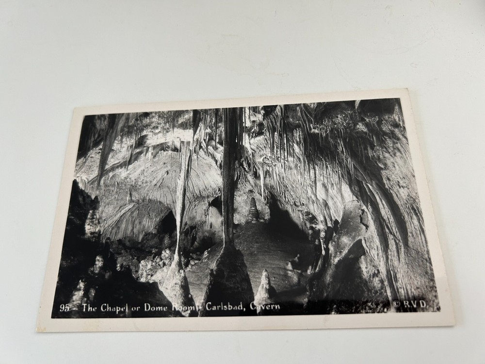 The Chapel or Dome Room Carlsbad Caverns Postcard New Mexico