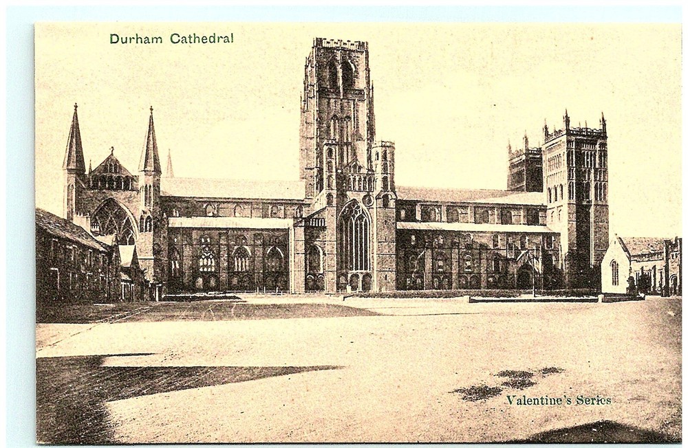 S04-5408, Durham Cathedral, *C1910S Valentine's Series * Postcard