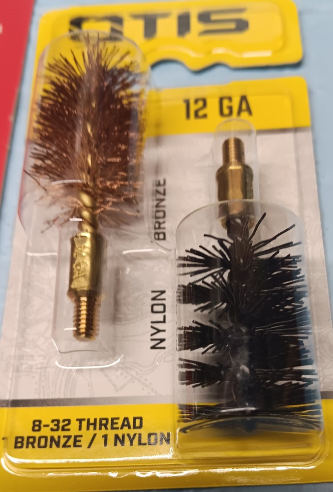 Otis Bore Brush 2Pack Nylon+Bronze twelve Gauge