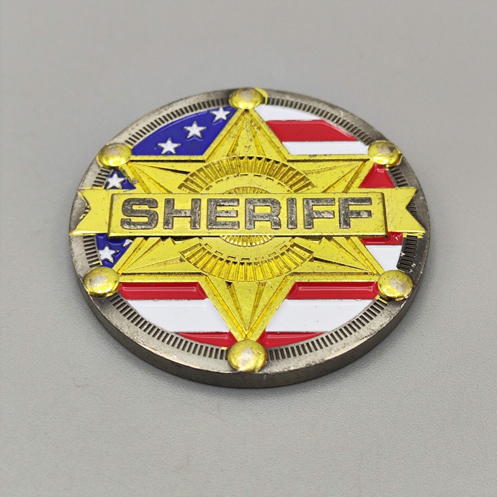 Sheriff Saint Michael Blessed Are The Peacemakers Matt 5:9 Challenge Coin