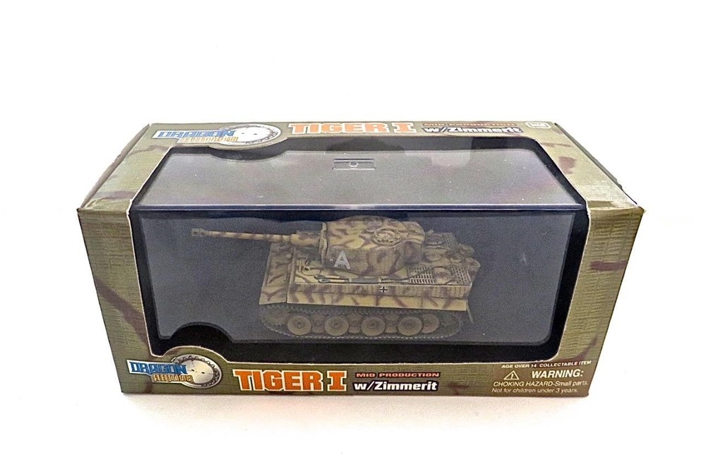 Dragon Armor 60063 1:72 Tiger I Tank  w/Zimmerit, S.Pz.Abt.507 Ukraine 1944