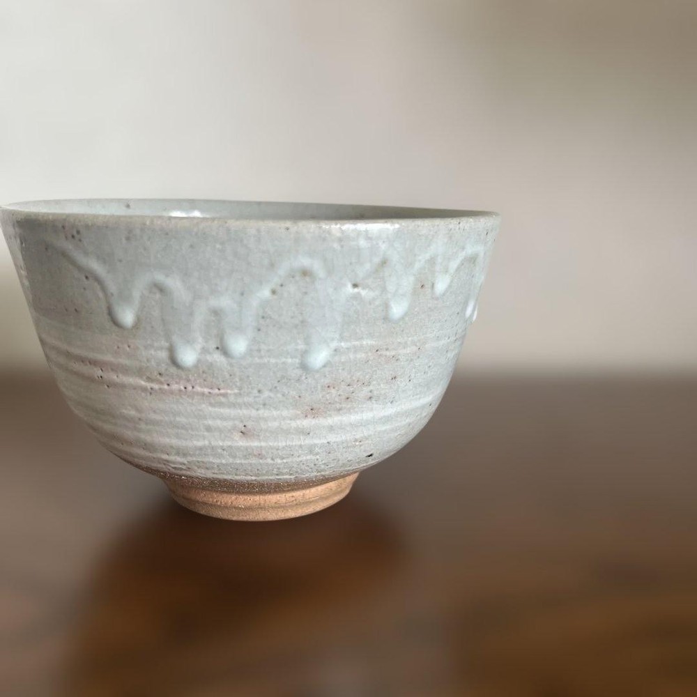 Akoyaki Tea Utensils Matcha Bowl Japanese Pottery Tea Ceremony Decor