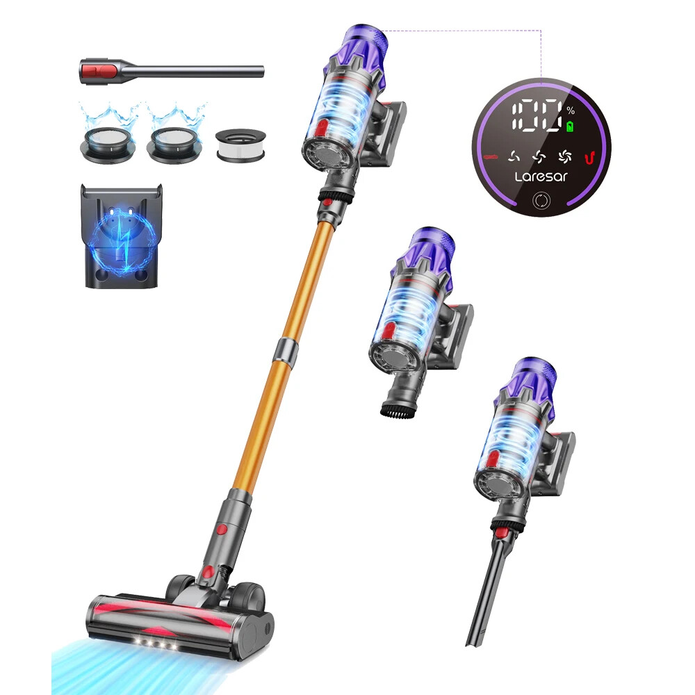 Suction Power Cordless Wireless Handheld Vacuum Cleaner Smart Home Dust Cup New