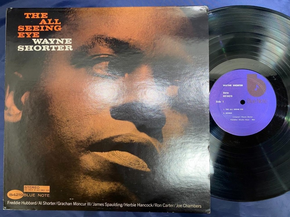 Wayne Shorter The All Seeing Eye Blue Note Ua Bst 84219 Stereo Us Vinyl Lp