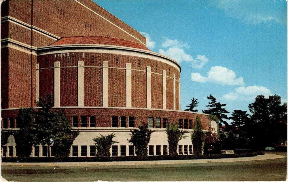 Purdue University, Lafayette, Indiana, Hall of Music, Harvey's Studio, Postcard