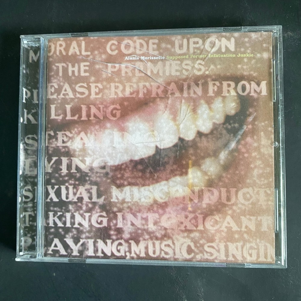 Alanis Morissette – Supposed Former Infatuation Junkie CD 1998 Pop Rock Maverick