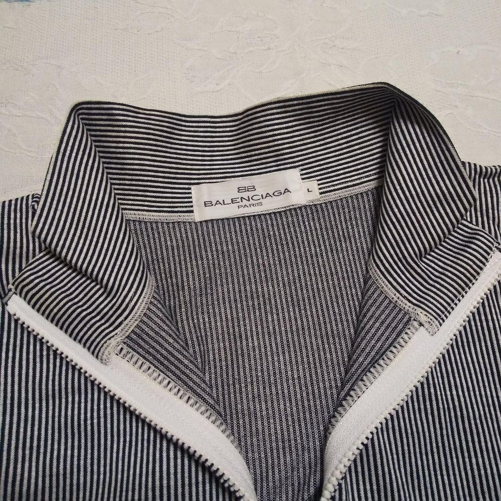 Balenciaga Paris Black Short Sleeve Tee Shirt Size L Preowned