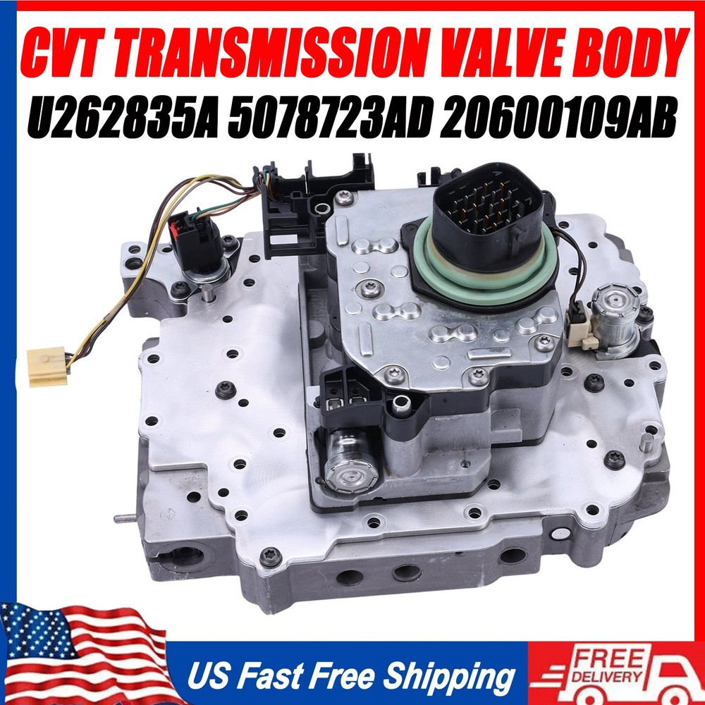 62TE 6 Speed Transmission Valve Body Solenoid For Dodge Chrysler Jeep 5078723AD