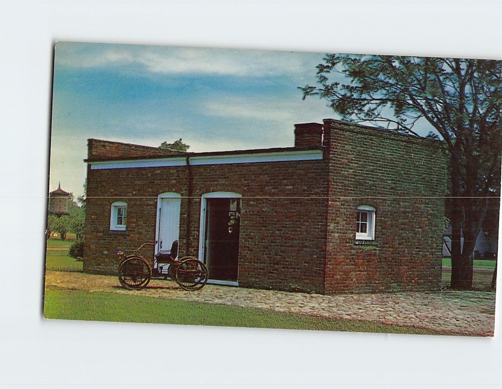Postcard Birthplace of First Ford Car Greenfield Village Dearborn Michigan USA