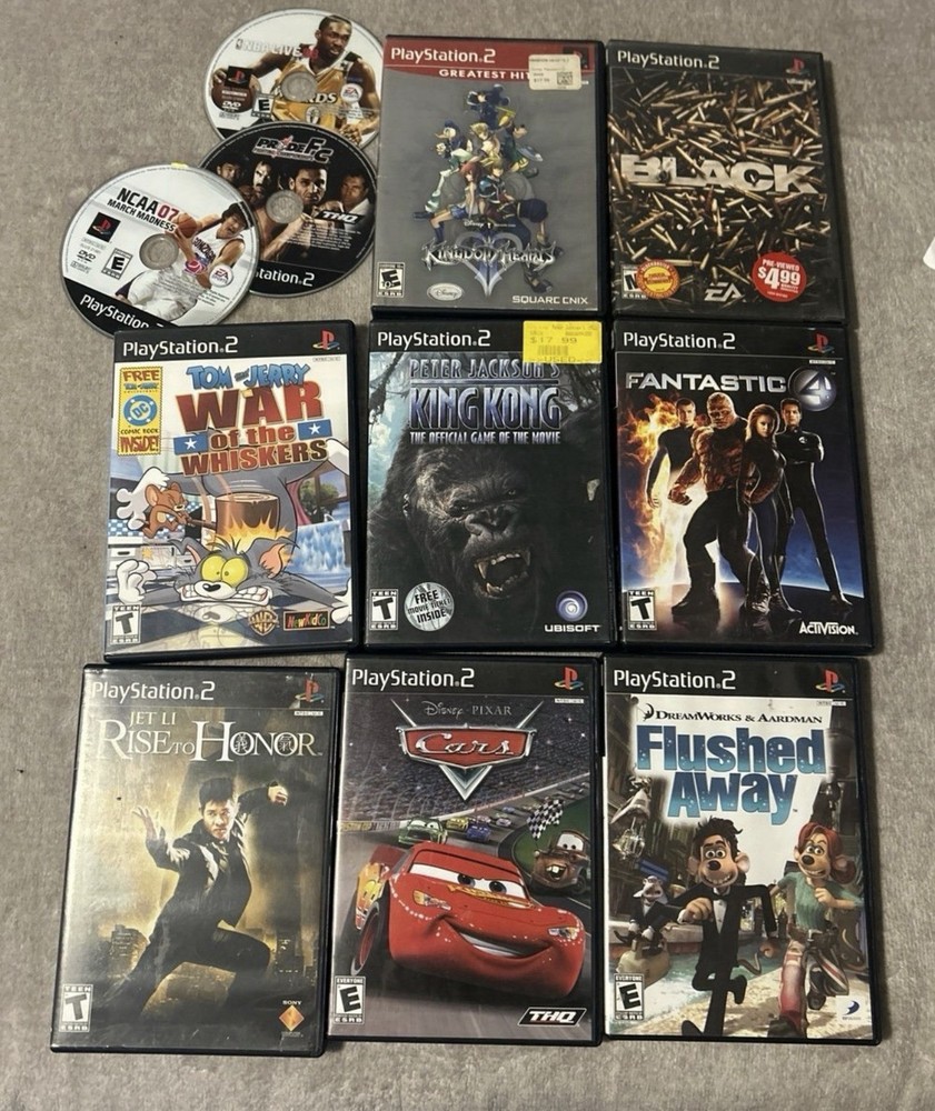 PlayStation 2 Game Lot