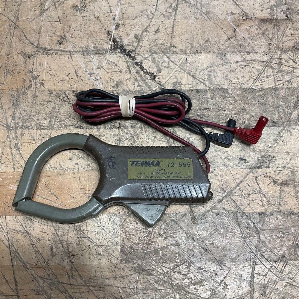 TENMA 72-555 Clamp Meter 1 mV/1A w/ Leads