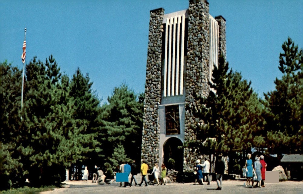 Cathedral of the Pines, Rindge, N.H., National Memorial for Women War Postcard