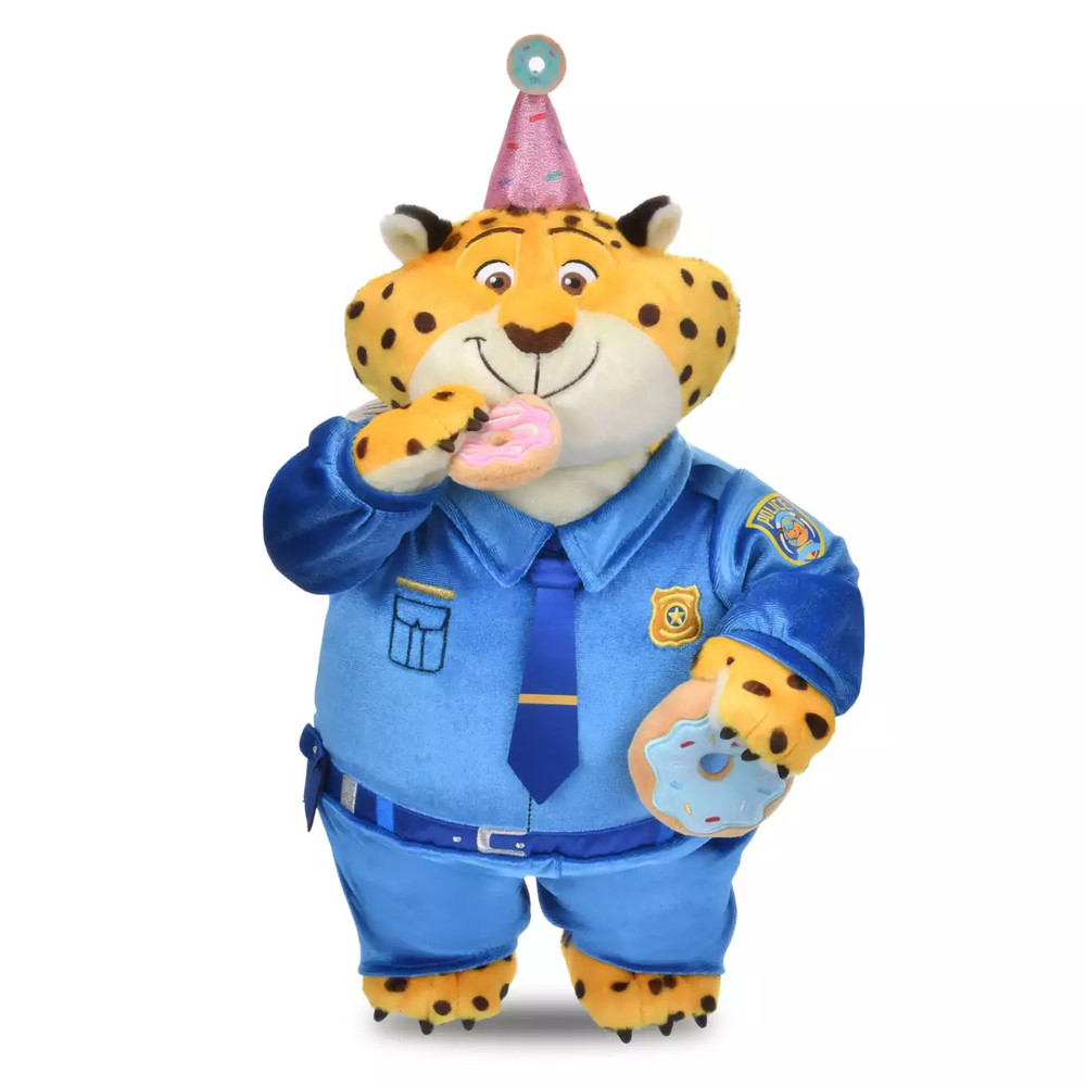 Disney store Japan Tokyo Clawhauser Plush Toy 10TH Anniversary Zootopia