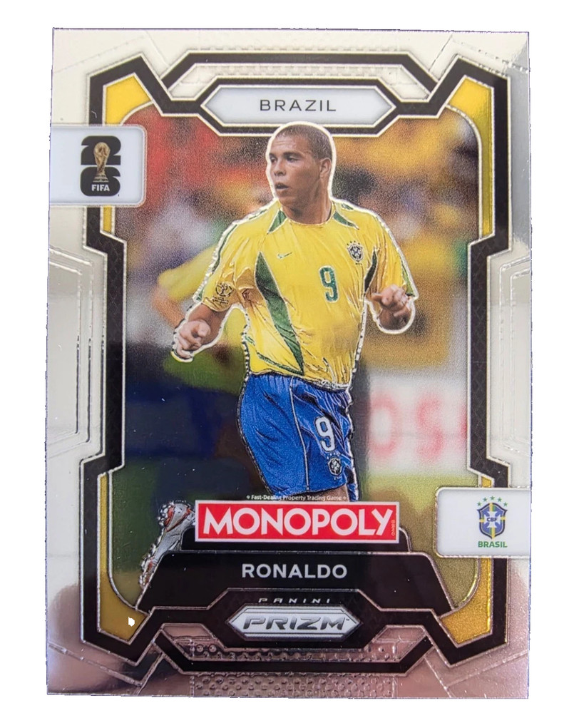 2026 Panini Prizm Monopoly FIFA World Cup Ronaldo Card #18 Brazil