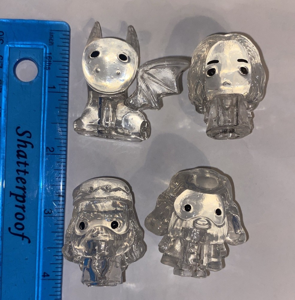 Harry Potter OOSHIES Pencil Toppers Lot Of 4  Rare InvisibleCollectibles
