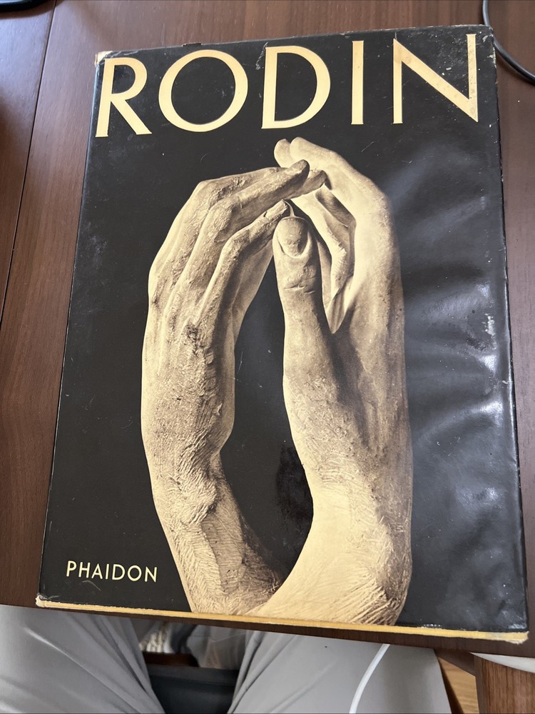 Auguste Rodin The Sculptures Phaidon Press 1961 HB 96 Plates Biography Dust Jack