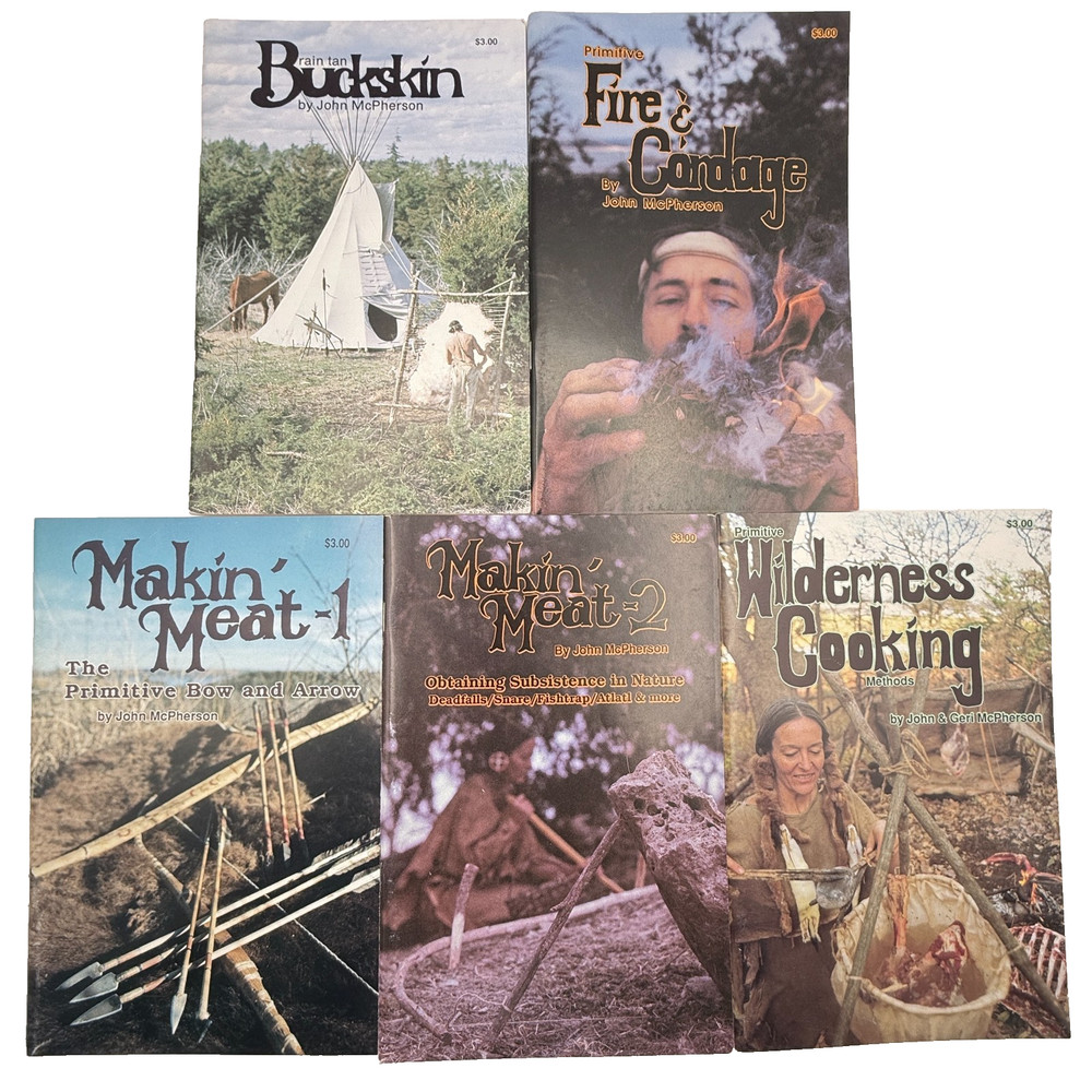 John McPherson 5 Originals on Brain Tan Makin’ Meat Fire & Cordage Wild Cooking