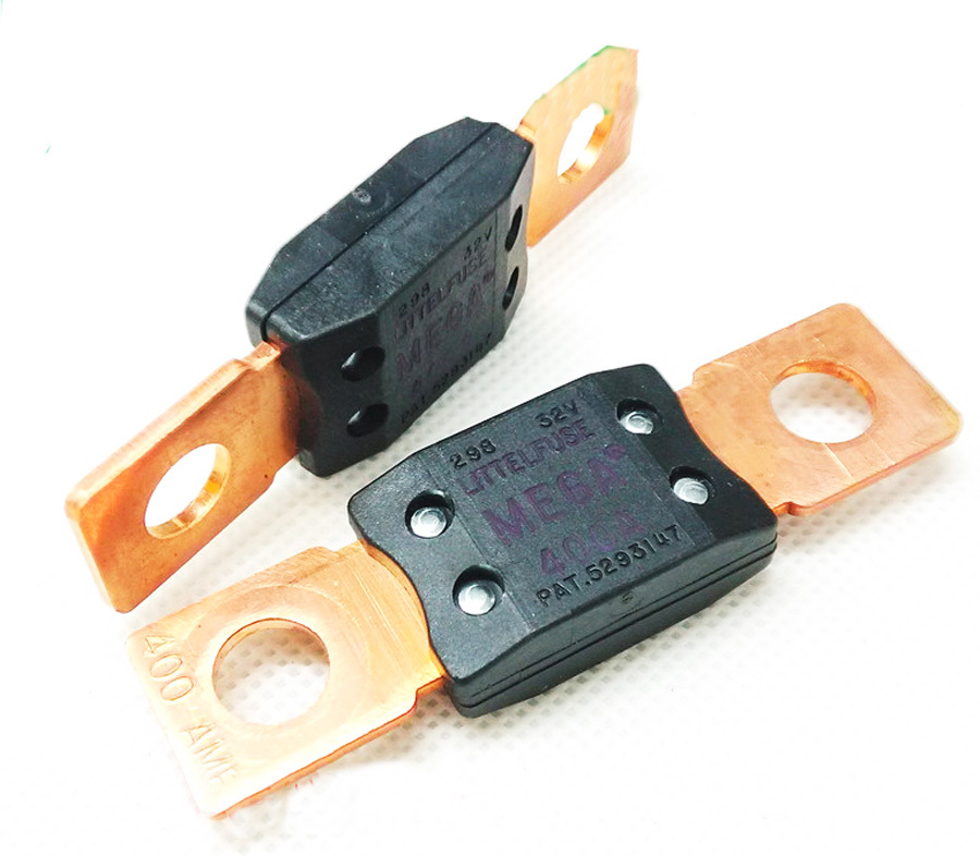 Littelfuse 0298400 Bolt Down Auto Fuse 400A Time Delay 32V 298 Series, MEG