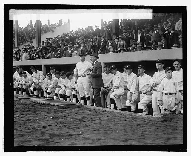 Stanley Harris & Clark Griffith,10/4/24,Major League Baseball Players,1924