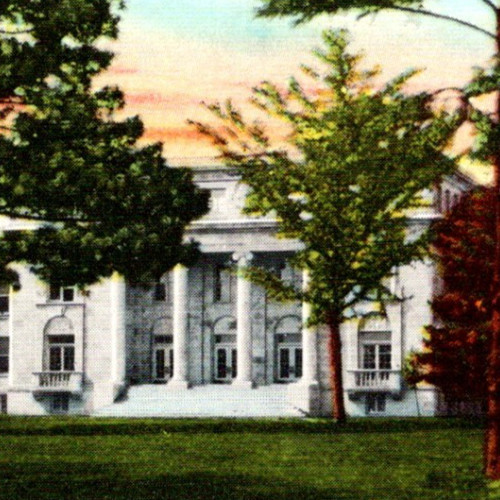 Vintage Postcard WB Home Economics Building Iowa State College Ames Iowa IA