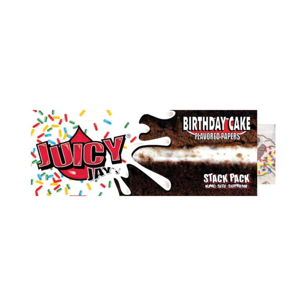 Juicy Jay’s Birthday Cake King Size Supreme Stack Rolling Papers