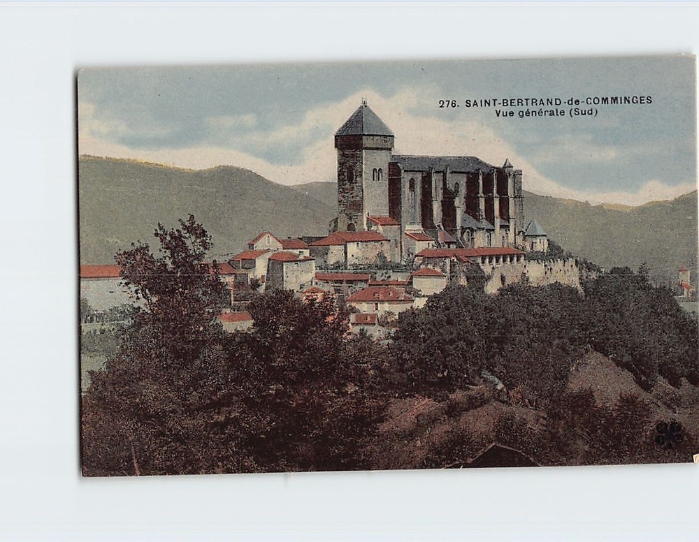 Postcard Saint-Bertrand-de-Comminges France