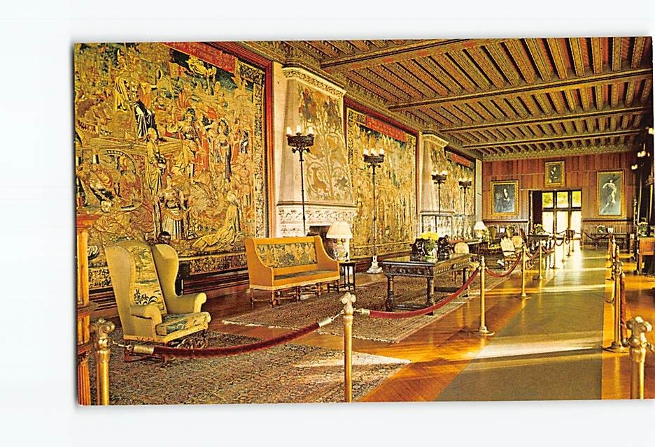 Postcard The Tapestry Gallery Biltmore House Asheville North Carolina USA