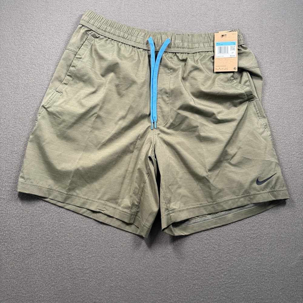 Nike Form Training Shorts Mens Medium Olive Green 7