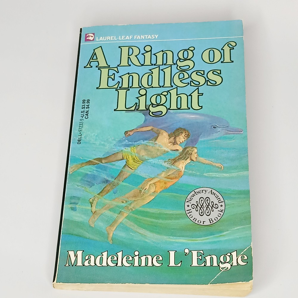 A Ring of Endless Light By Madeleine L'Engle Paperback Book 1981 First Print