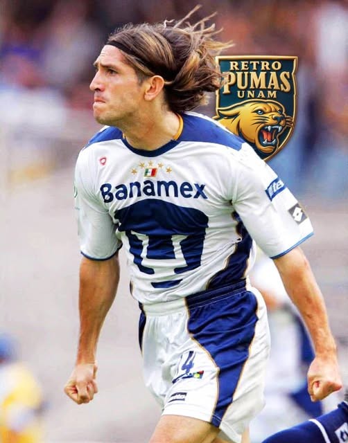 Pumas Unam 2004/2005 Home Football Soccer Shirt Jersey Playera Marioni Sz M