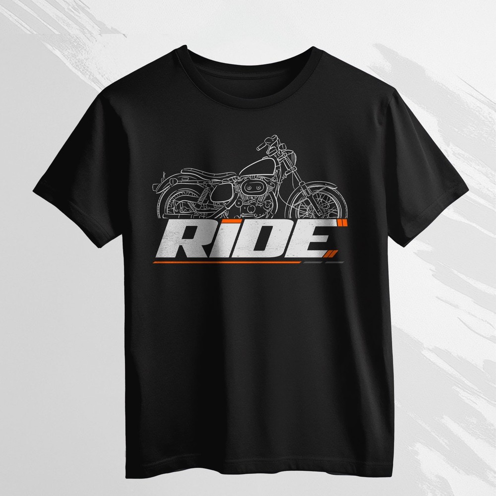 T-shirts for HD Sportster XLH & XLHC 1000 1972-1985 fans, Motorcycle Tee