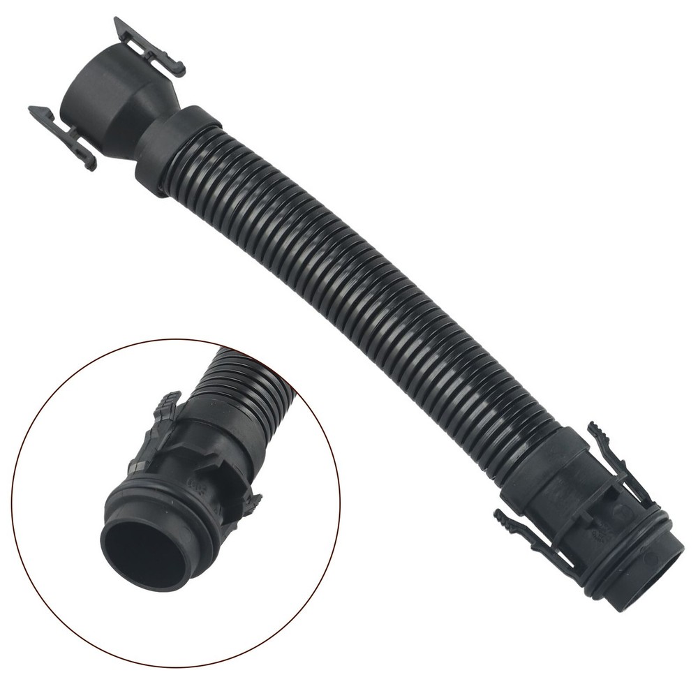Air Filter Inlet Intake Breather Pipe Black For Rocker Cam Cover N47 N57 New