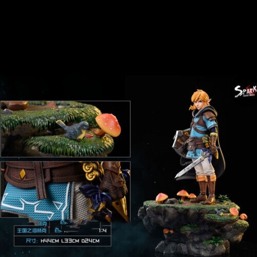 SPARK collectibles Tears of the Kingdom Link Resin Statue In Stock 1/4 Scale