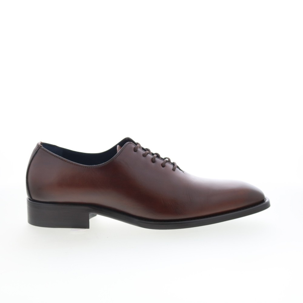 Johnston & Murphy 24-7086 Mens Brown Oxfords & Lace Ups Plain Toe Shoes
