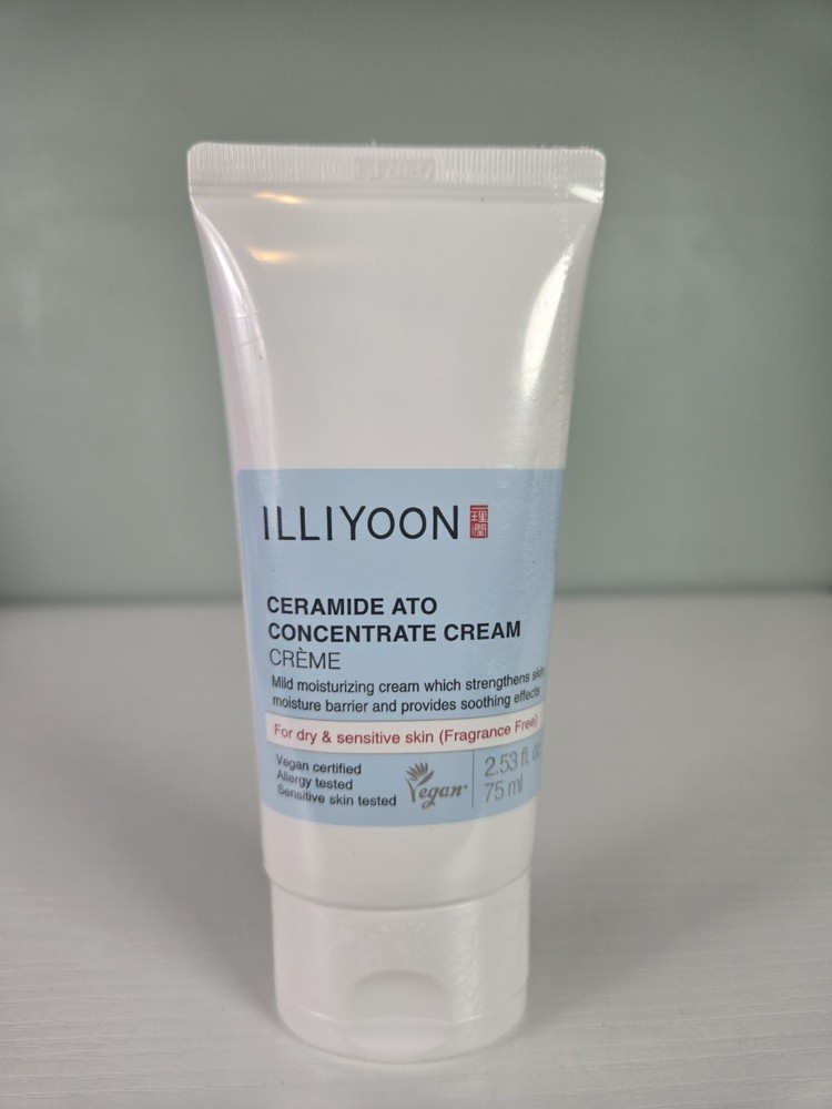 Illiyoon Ceramide Ato Concentrate Cream for Dry & Sensitive Skin, 2.53 fl.oz
