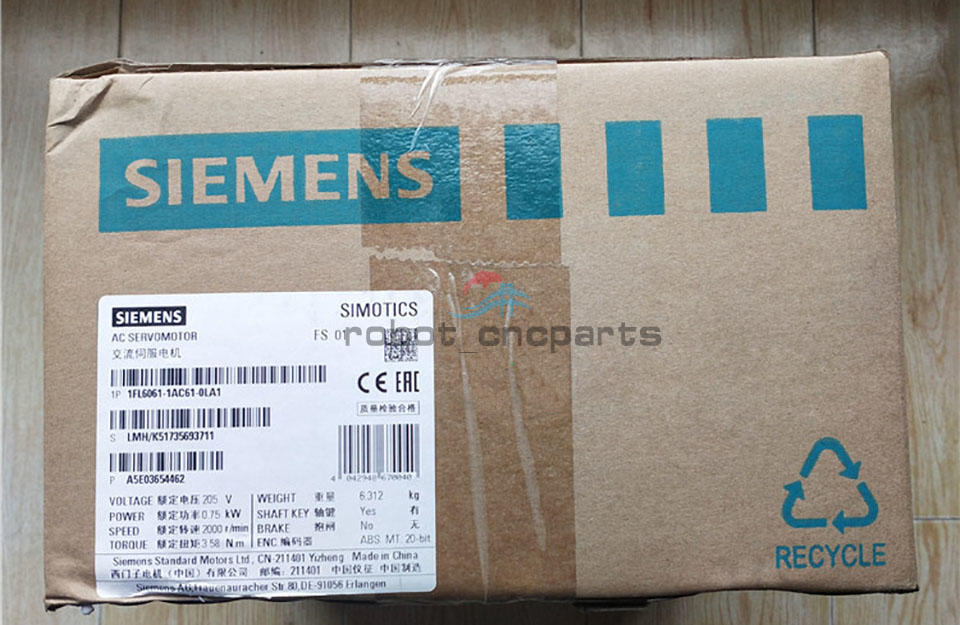 1PCS NEW SIEMENS Servo Motor 1FL6061-1AC61-0LA1