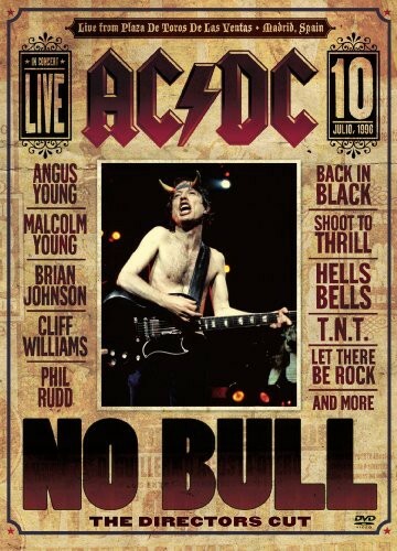 AC/DC - No Bull (DVD, 2009, Director's Cut)