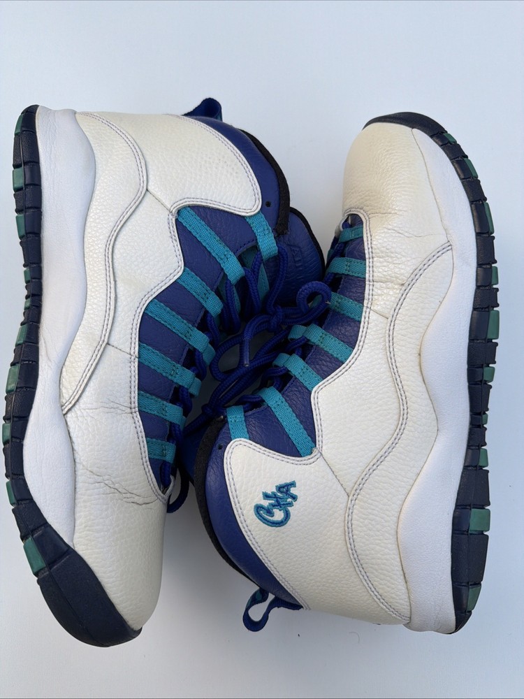 Size 11- Air Jordan 10 Retro Charlotte Hornets
