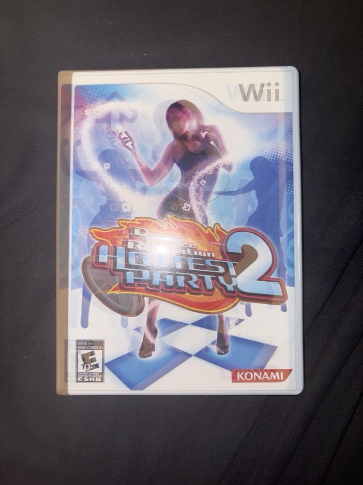 Dance Dance Revolution: Hottest Party 2 Konami Nintendo Wii Multiplayer