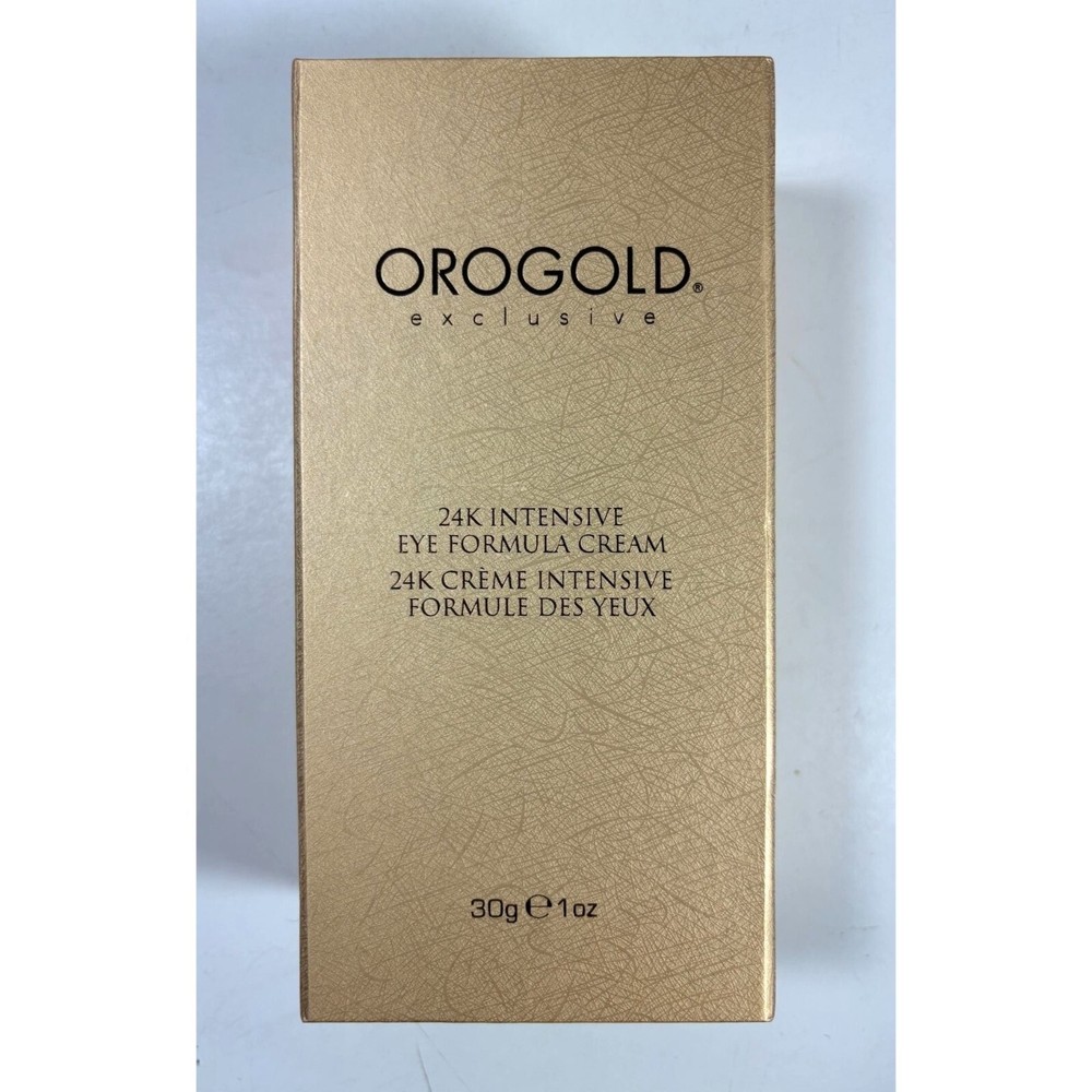Orogold Exclusive 24K Intensive Eye Formula Cream 30g/1oz Reduces Puffiness
