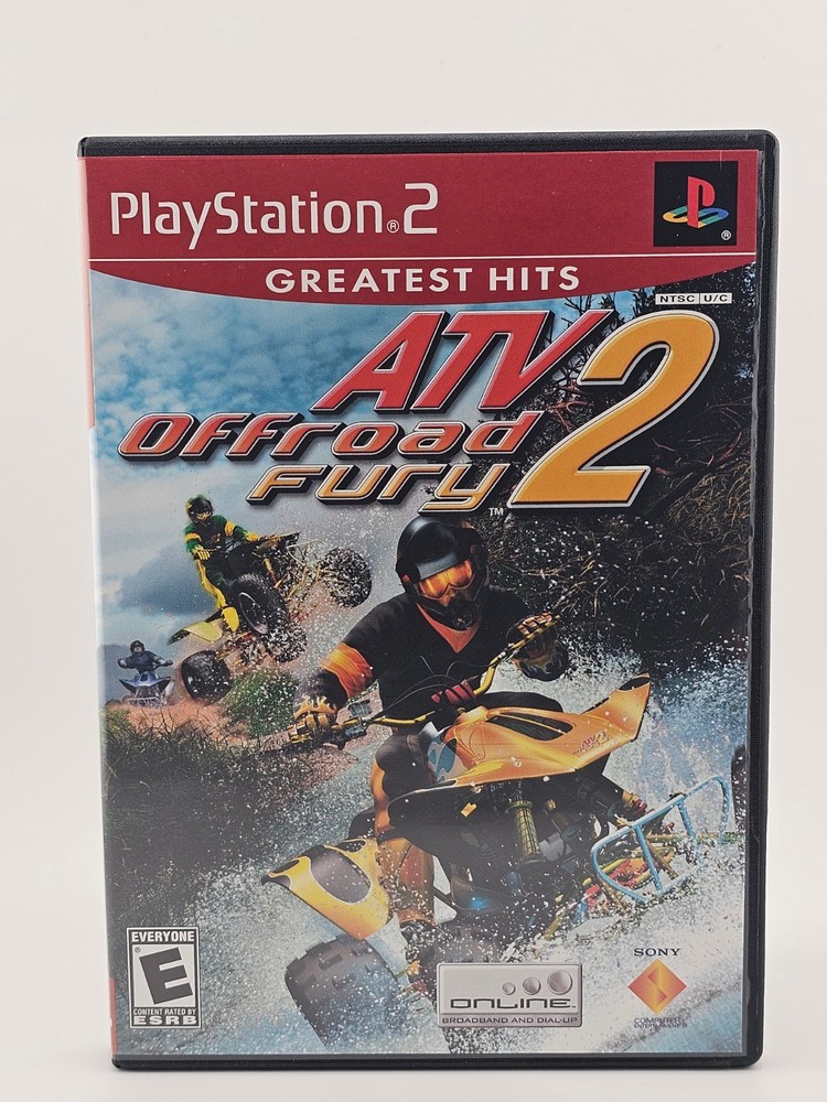 Sony Playstation 2 PS2 ATV Offroad Fury 2 CIB Cleaned & Tested